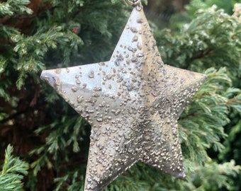 Vintage Star tree decoration
