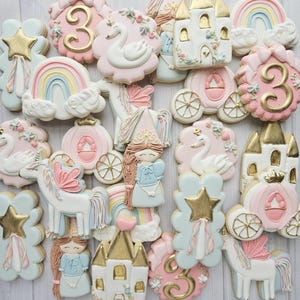 Whimsical Princess Cookies