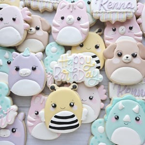 Squish/Plush Birthday Cookies