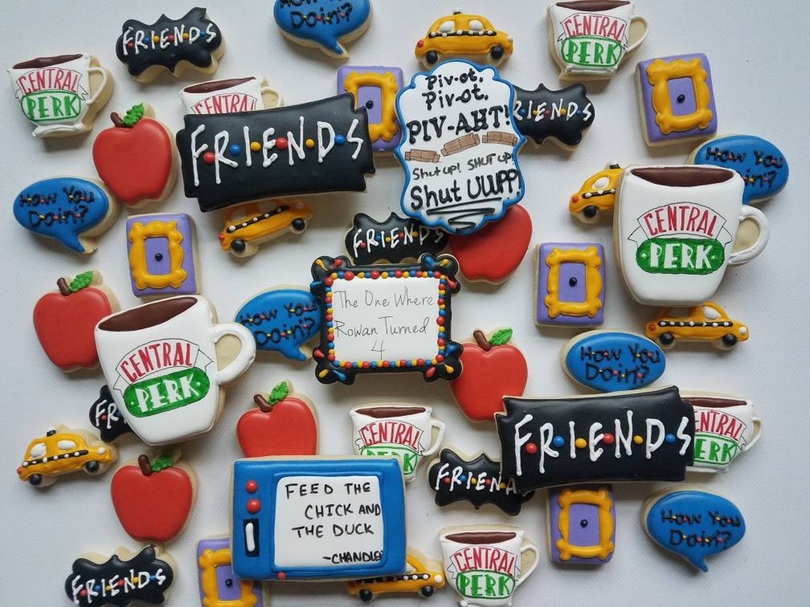 Friends Cookies Etsy