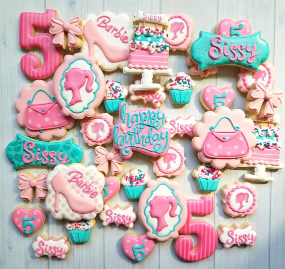 barbie sugar cookies