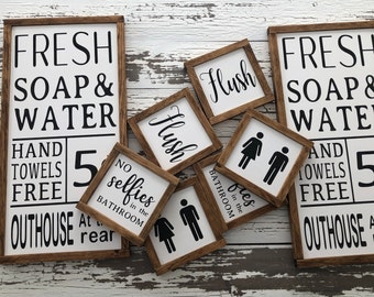 Bathroom Decor 70 Handmade Options And Ideas Etsy