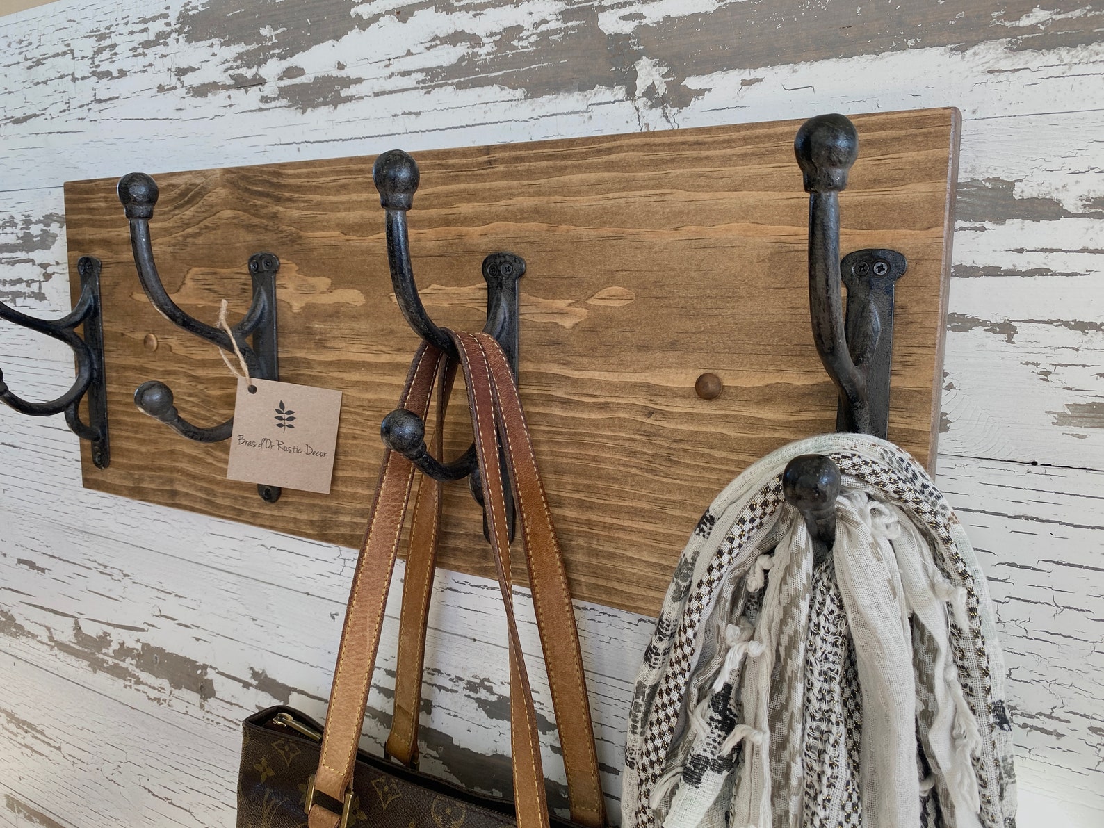Easy Installhardware Included Rustic Farmhouse Coat Hook Etsy Canada