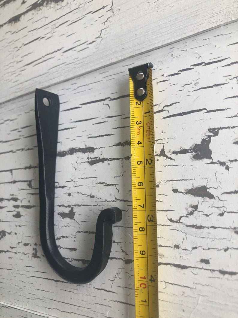 Farmhouse Iron Wall Hook Headphone Hook Black Metal Hook Etsy Canada