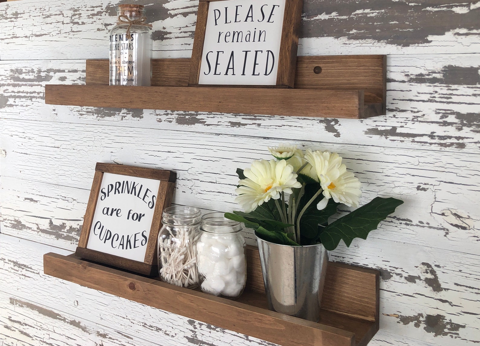 Easy Install Picture Ledge Picture Ledges Ledge Shelf Etsy