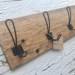 Easy Install ALL Hardware Included Rustic Farmhouse Entryway Coat Rack  Mudroom Hanger Hooks Cottage Sign Coat Rack Coat Hooks Wire 