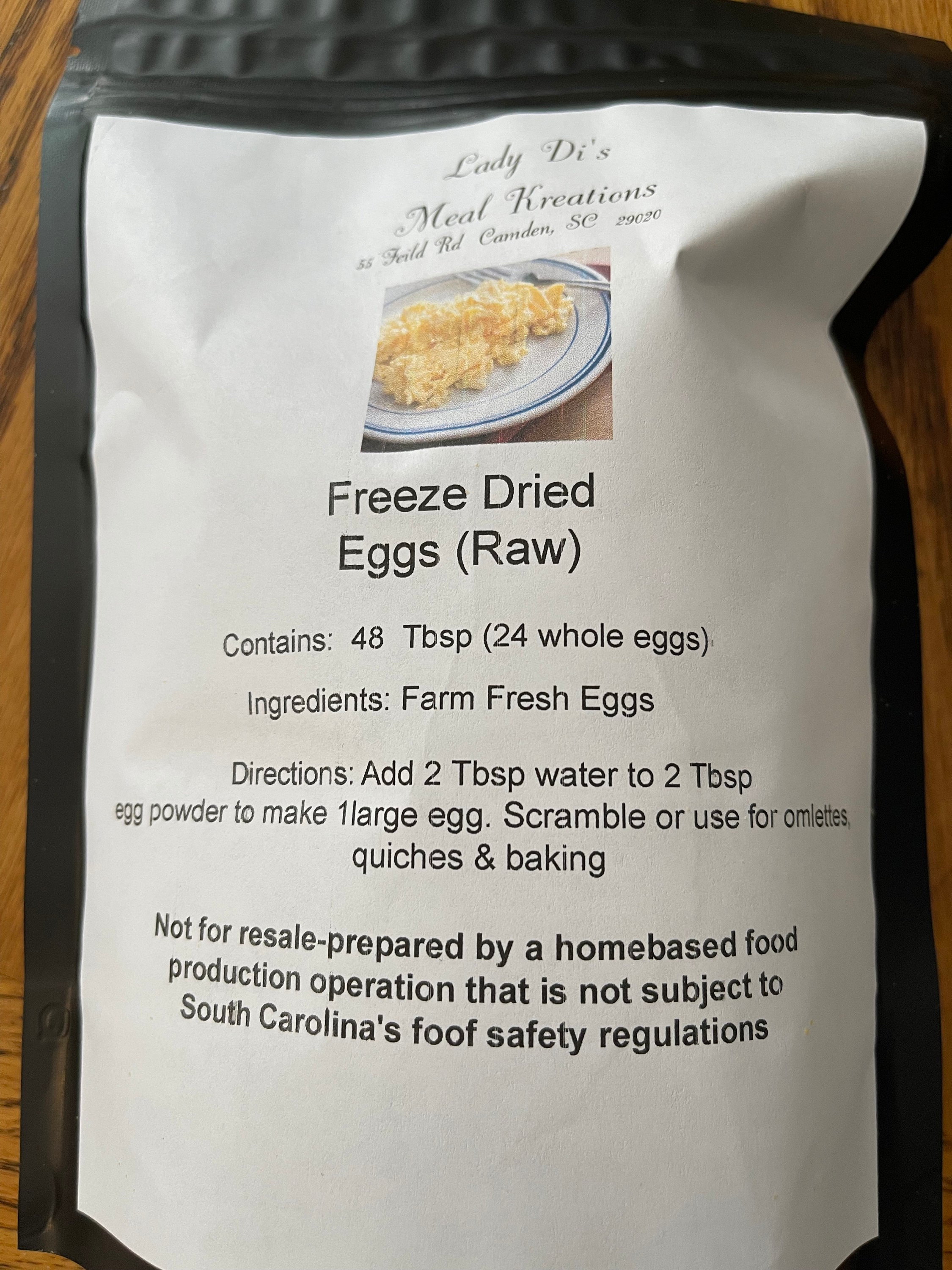 2 Dozen Freeze Dried Farm Fresh Eggs. Etsy