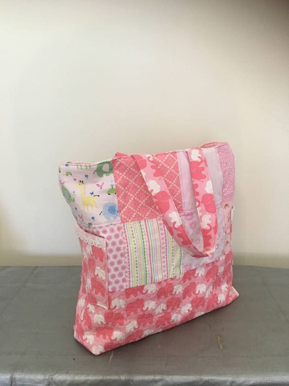 Quilted Diaper Bag. Etsy