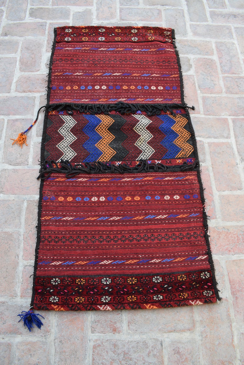 Sale Drawing Bag Turkish Bag Boho Style Saddle Bag Afghan Bag Accessories Bag Sale Kilim Bag 4/'10 x 2/'4 feet Sale! Goods Bag