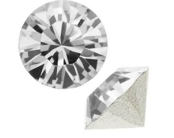 Swarovski PP24 3-3.20mm SS12 Chatons Crystal Clear Pointed Back 1088 Xilion Strass Gemme Qualsiasi quantità