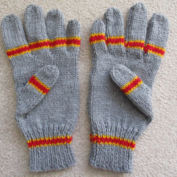 Gloves for Adult, Mitts,  Knitted Woolly Gloves