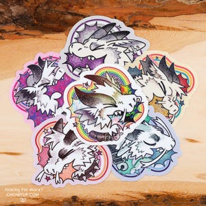 Pride Dragon vinylklistermärken