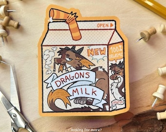 Drachenmilch Vinyl Sticker