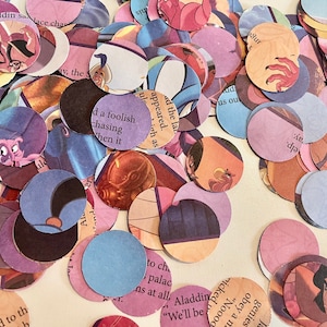 300 Aladdin Paper Book Confetti Scatter