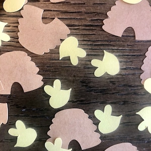 300 Bees and Beehives Paper Confetti Scatter