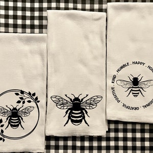 Farm Fresh Honey Kitchen Towels, Funny Kitchen Towel, Hand Towels