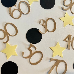 Milestone Age Confetti Paper Scatter