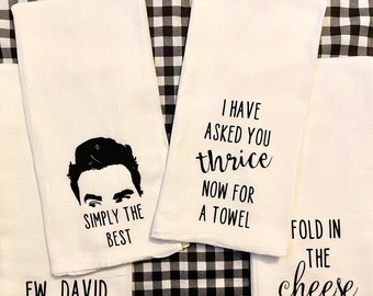 Ew, David / Fold in the Cheese / I have asked you Thrice now for a Towel or Wine Bag