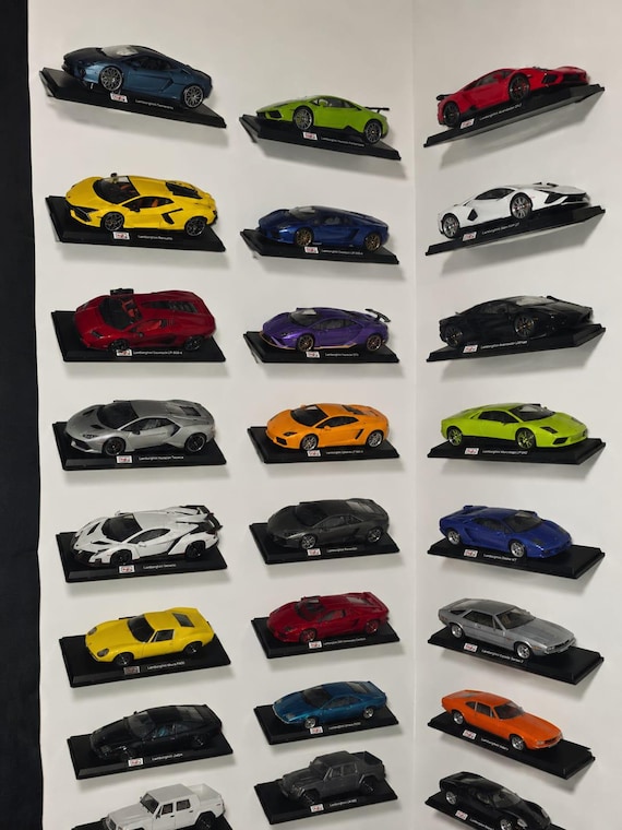 Maisto 1:18 Car Display. Wall Mount Collector's Display - Etsy