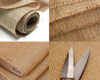 wedding runners 72/" wide hessian 10oz garden use any length upholstery use