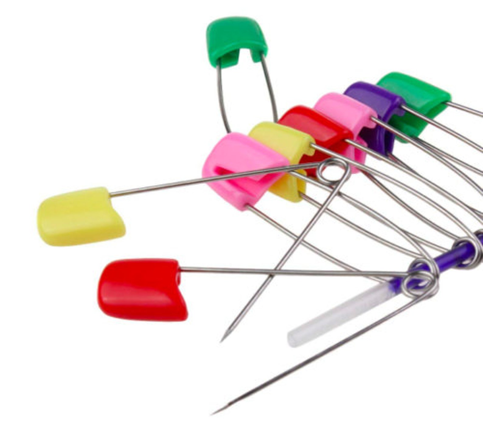 Mixed Coloured Baby Nappy Diaper Clothe Pin 50MM Safety Pins Etsy