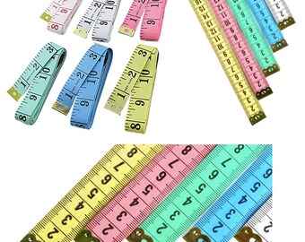 50 X Body Measuring Ruler Sewing Tailor Tape Measure Flat 60/150cm FREE SHIPPING 