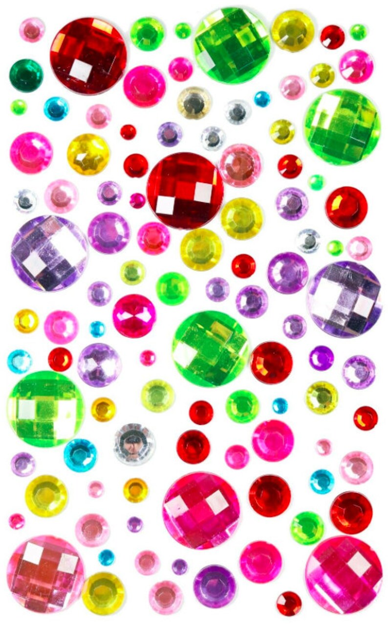 260 x 5mm Self Adhesive Blue Diamante Stick on Crystals Sticky Rhinestone Gems