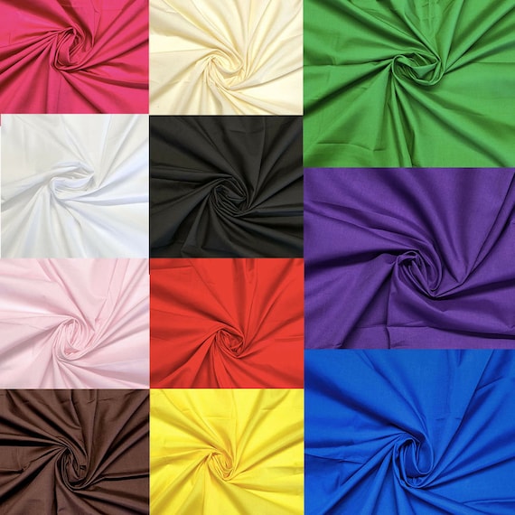 150cm Wide White 100/% Natural Cotton Craft Fabric 60/" Sold By the Metre
