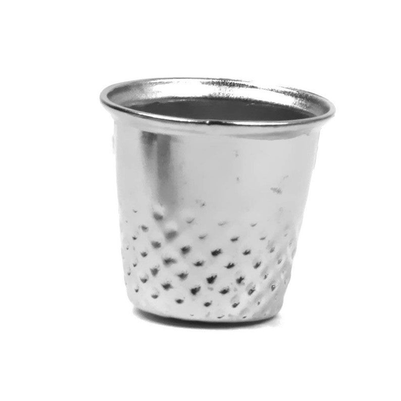 Metal Thimbles Finger Sewing Grip Shield Protector For Pin Needle Large Knitting