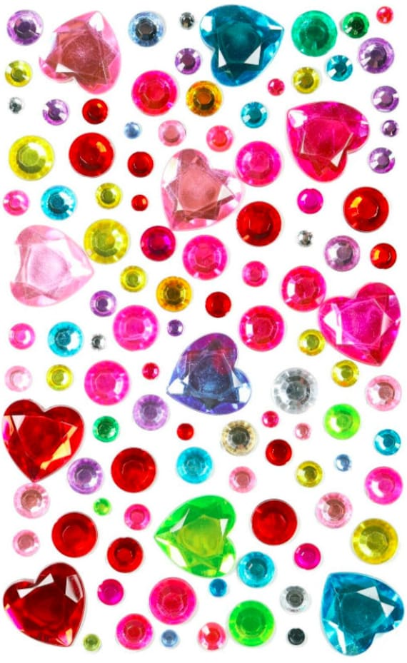 200 x 5mm Self Adhesive Clear Diamante Stick on Crystals Sticky Rhinestone Gems