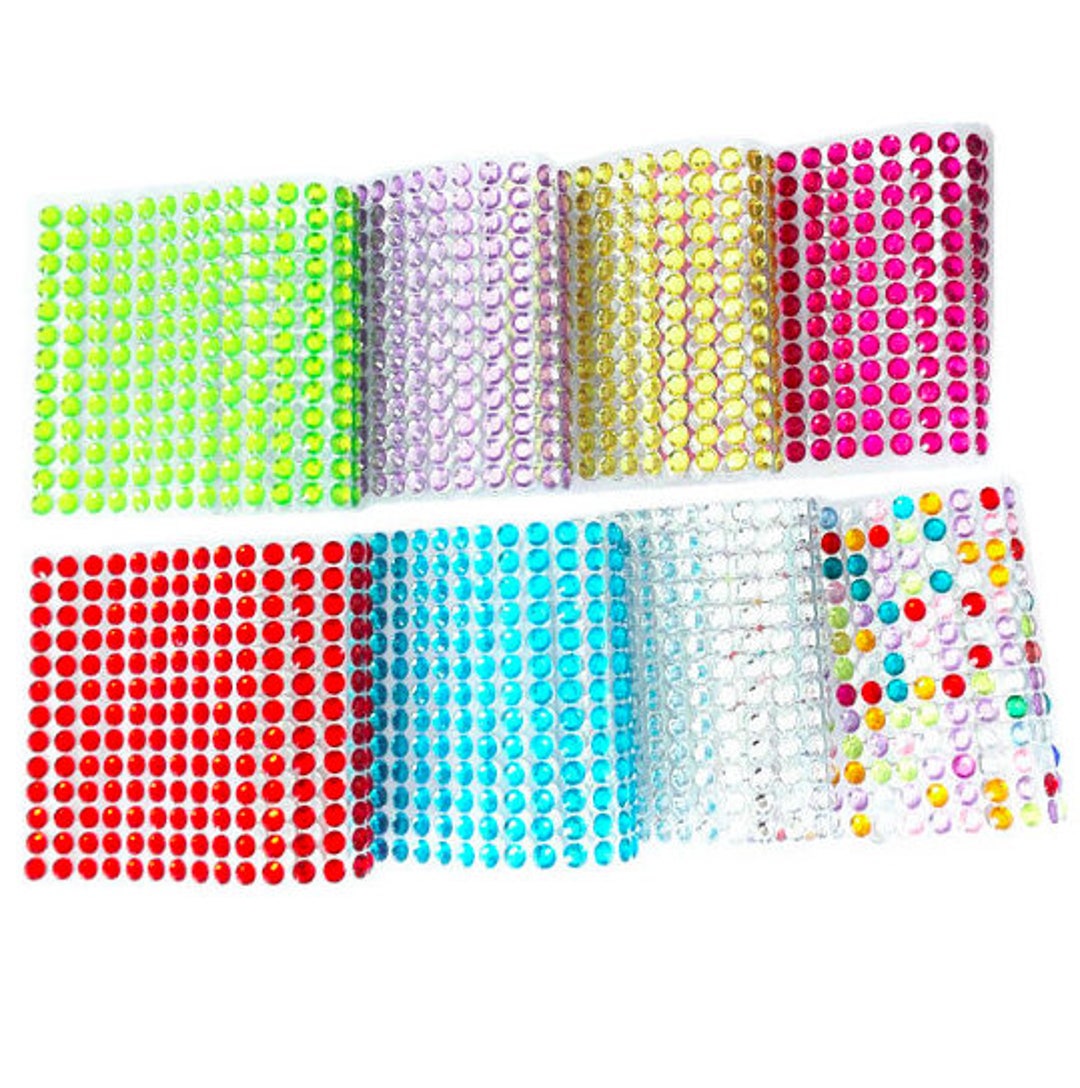Self Adhesive Gems Perfect for Arts Crafts Projects Interior Etsy