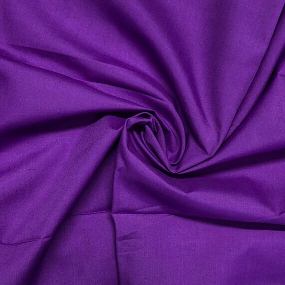 purple plain dress