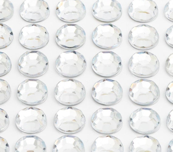 Stick cheap on rhinestones