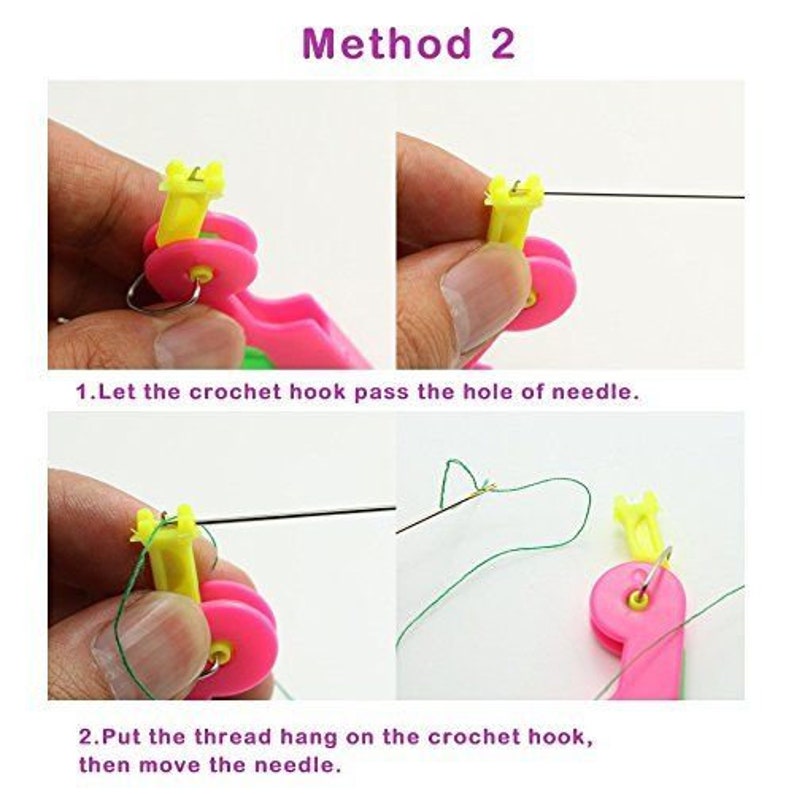 Easy to Use Needle Device Automatic Needle Threader Thread | Etsy