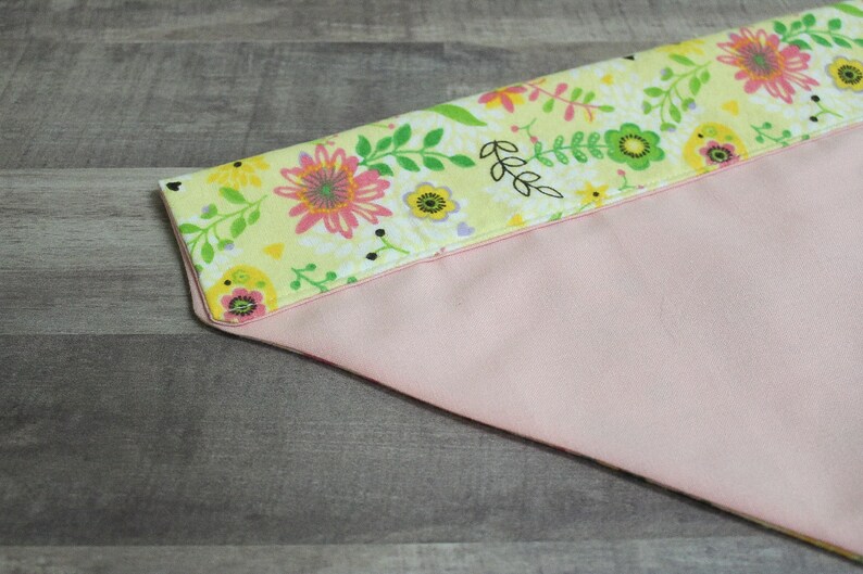 Spring Flower Butterfly Bandana Over the Collar Dog Bandana Pet Accessories