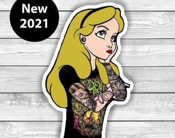 Download Tattooed Alice Patch Etsy