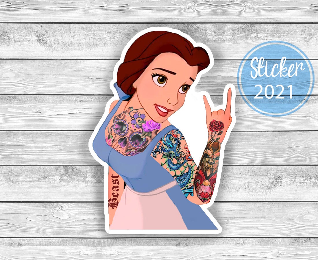 Free Free 195 Tattooed Disney Princess Svg SVG PNG EPS DXF File