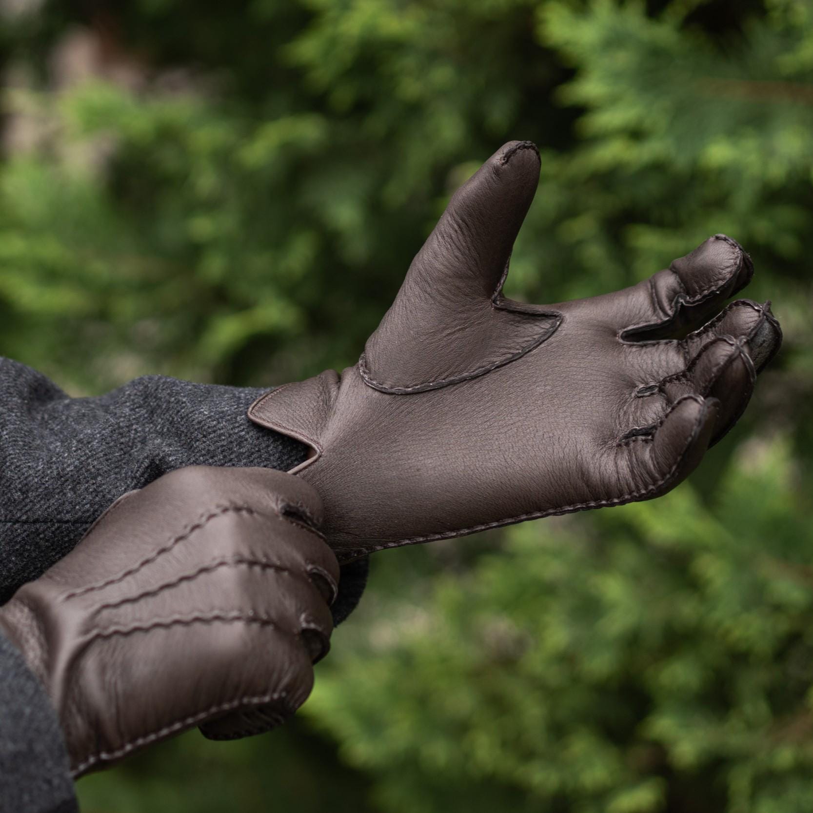 Deerskin gloves - Etsy 日本