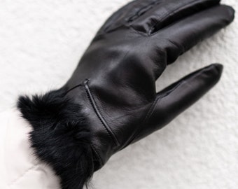 Fell gefütterte handschuhe | Etsy.de