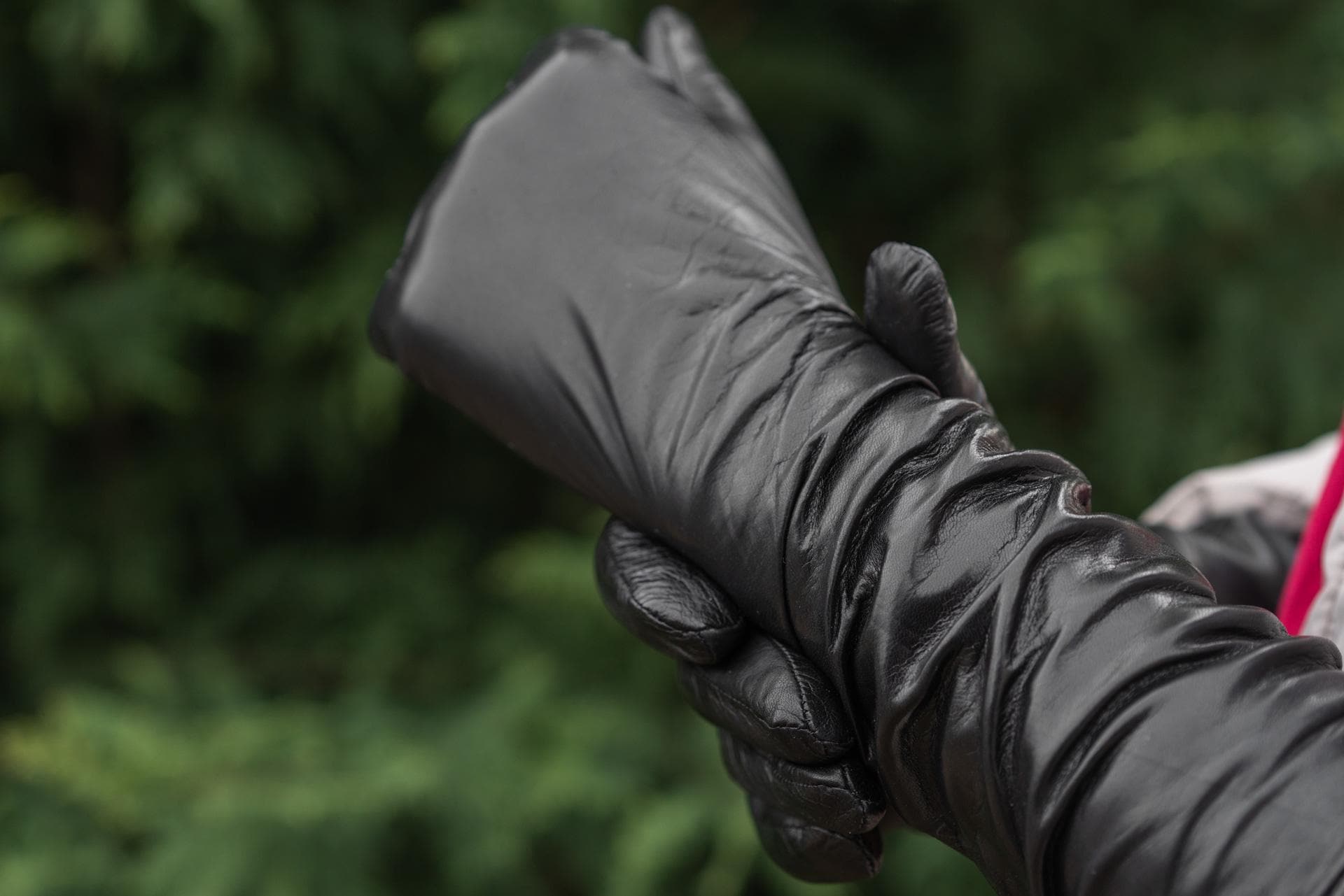 Long leather gloves - Etsy 日本
