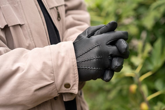 Lined Deerskin Gloves