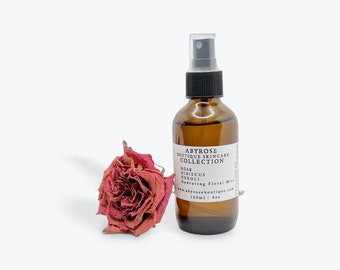 Hydrating Floral Facial Mist with Rose, Neroli & Hibiscus | Soothing, Brightening, and Refreshing