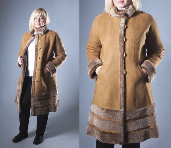 women's plus size suede coats