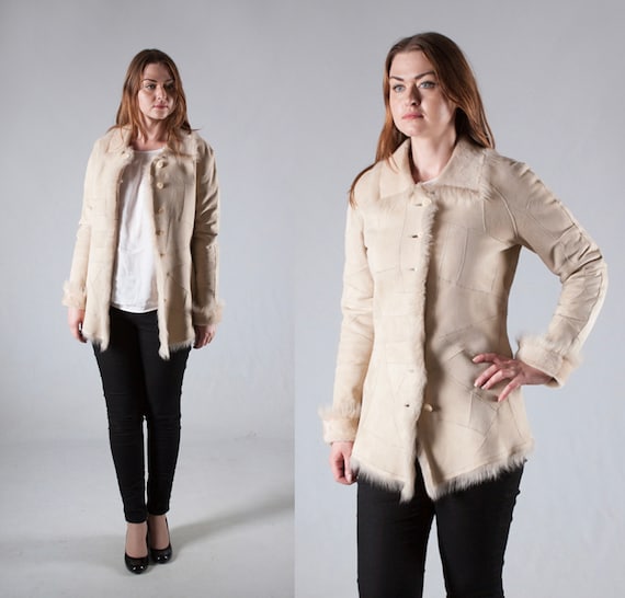 sheepskin jacket womens