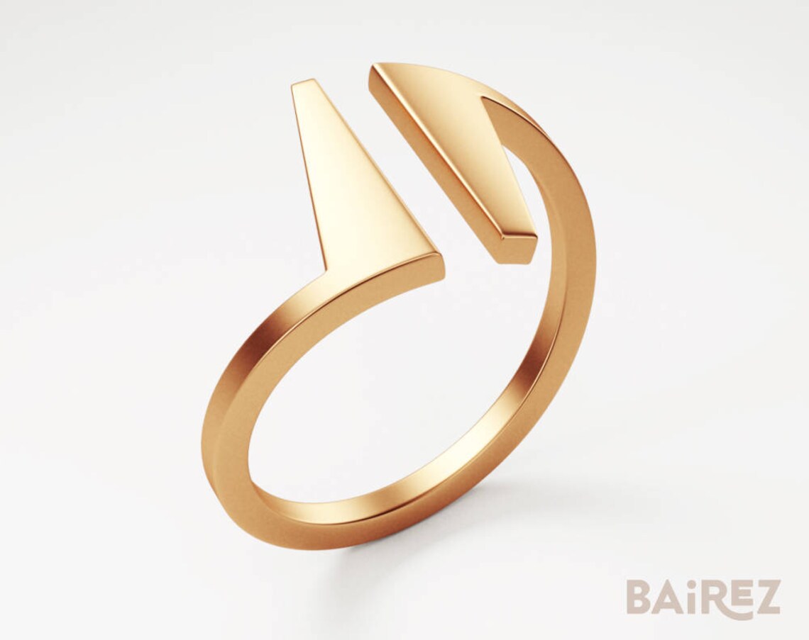 Split Ring Split Split Rings Gold Split Ring Gold Split Etsy