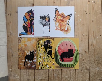 Cat  prints, Sale, limited quantity