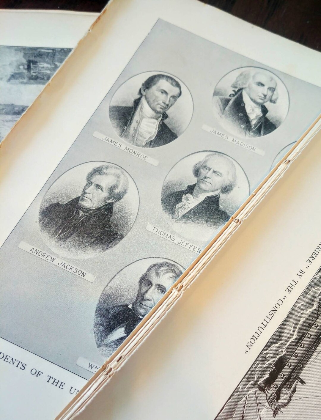 100 Year Old Book Page Bundles for Ephemera Etsy