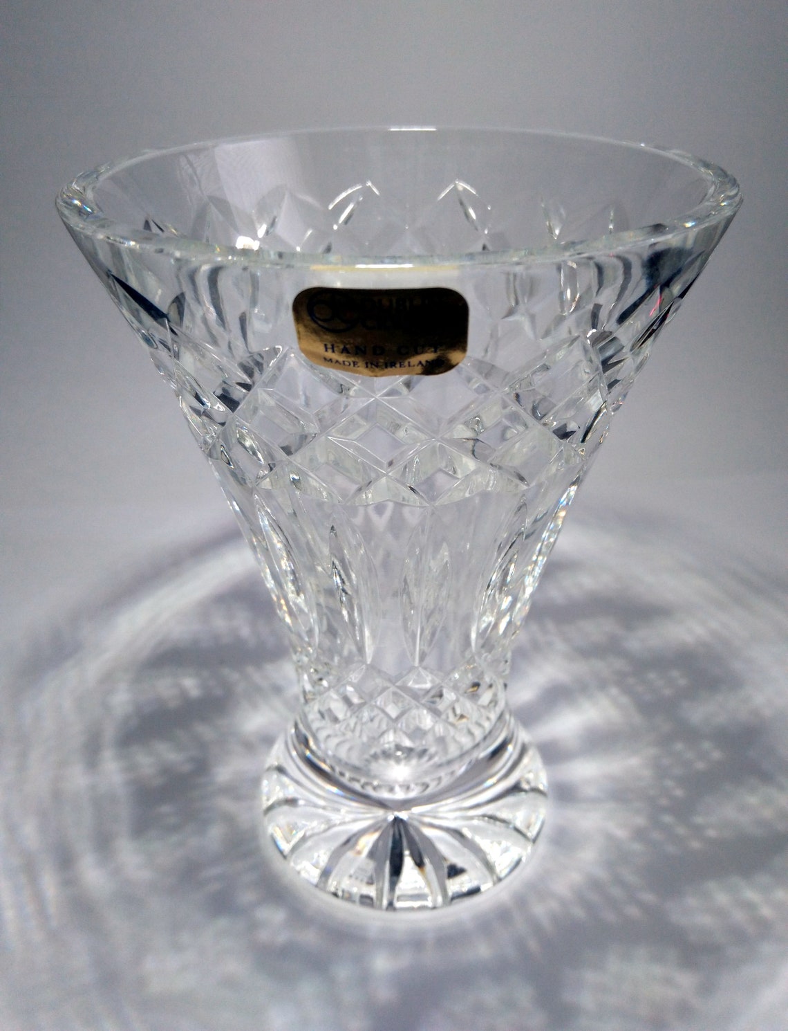 Dublín Crystal Shrewsbury jarrón 5.0 12.8 cm Alto 24 Etsy España