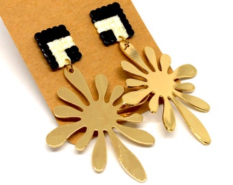 Pearl rings - Hama Mini - Fancy earrings - Earrings - Splashes