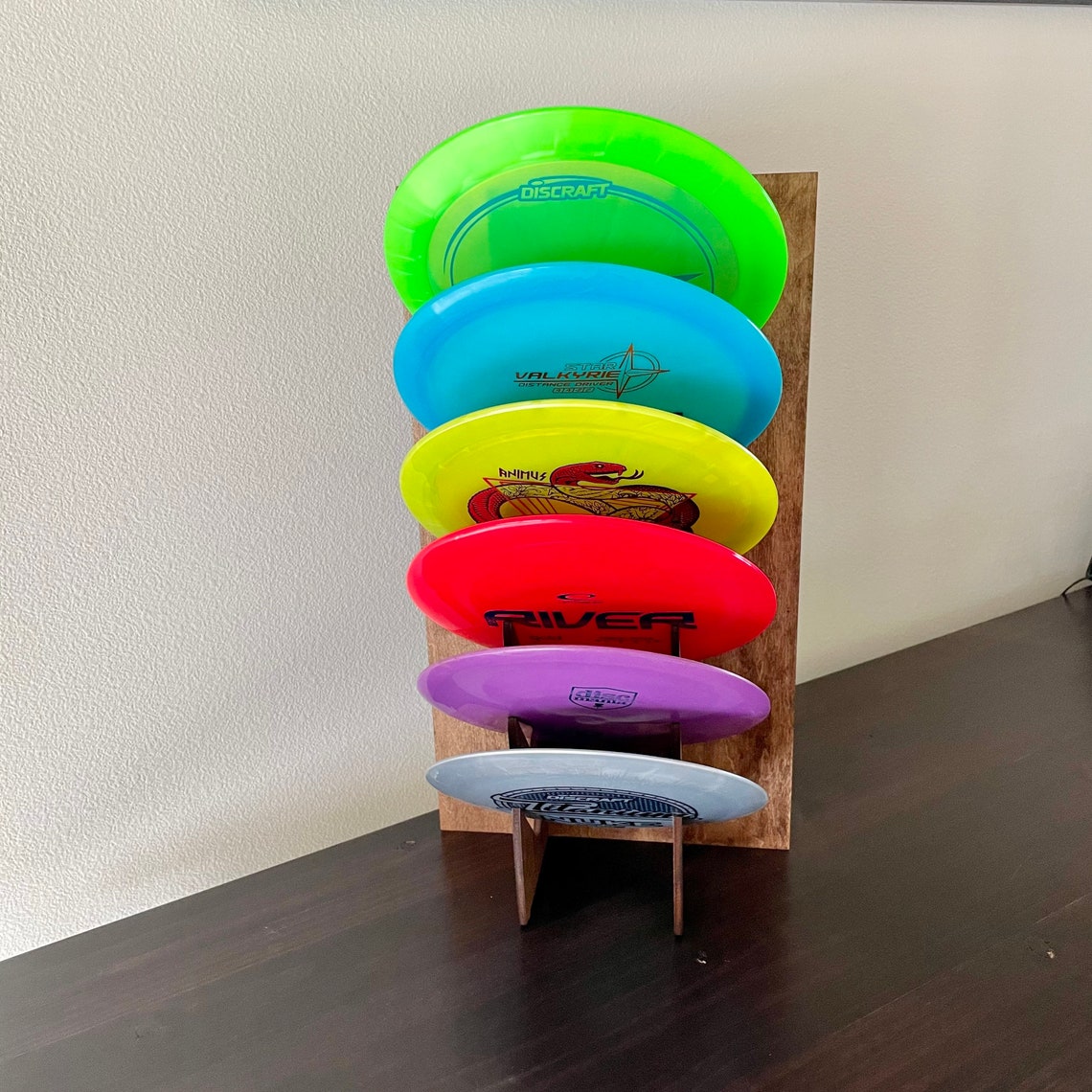 Disc Golf Rack Frisbee Disc Display Wallmounted or Etsy